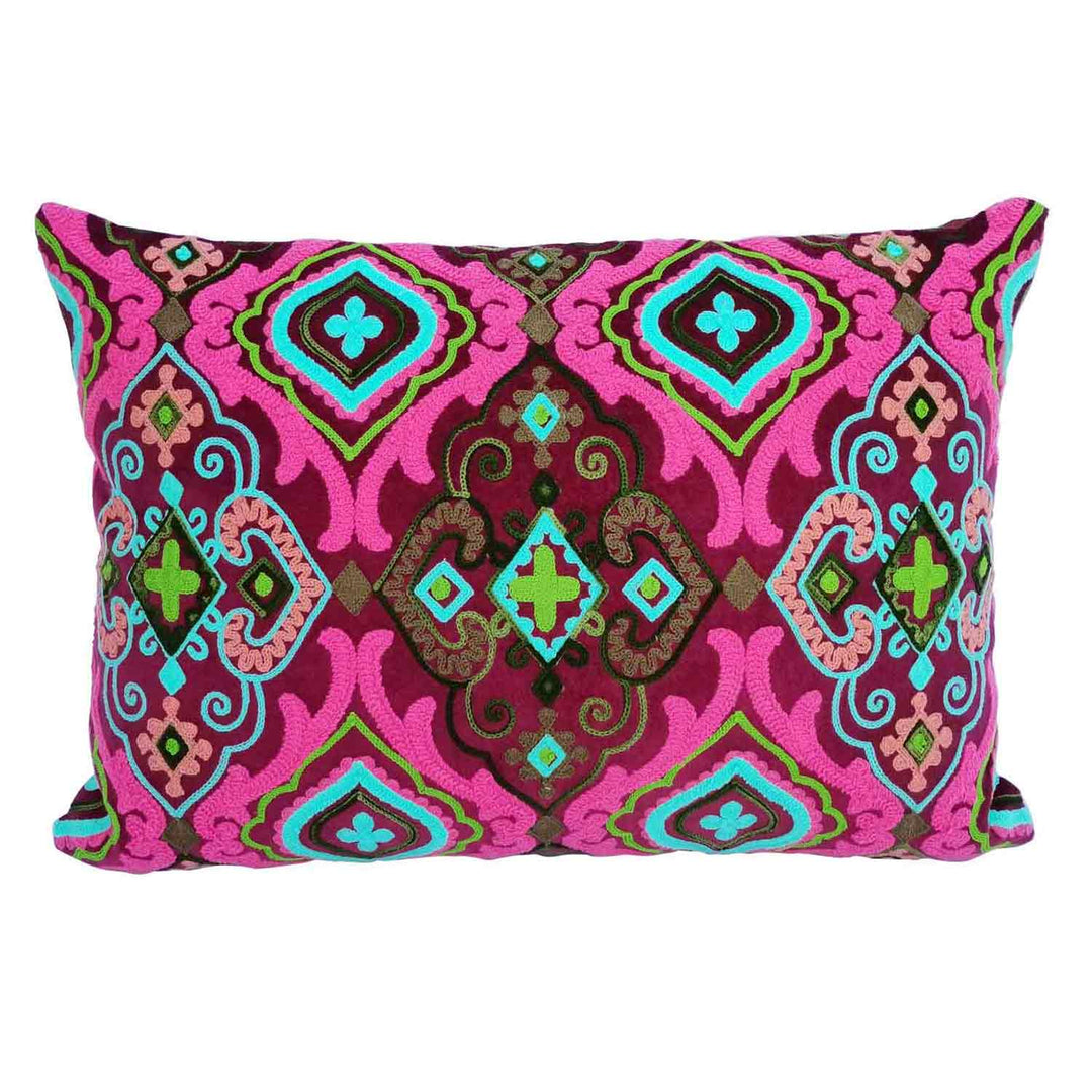 Cojín de terciopelo Mandala Lola