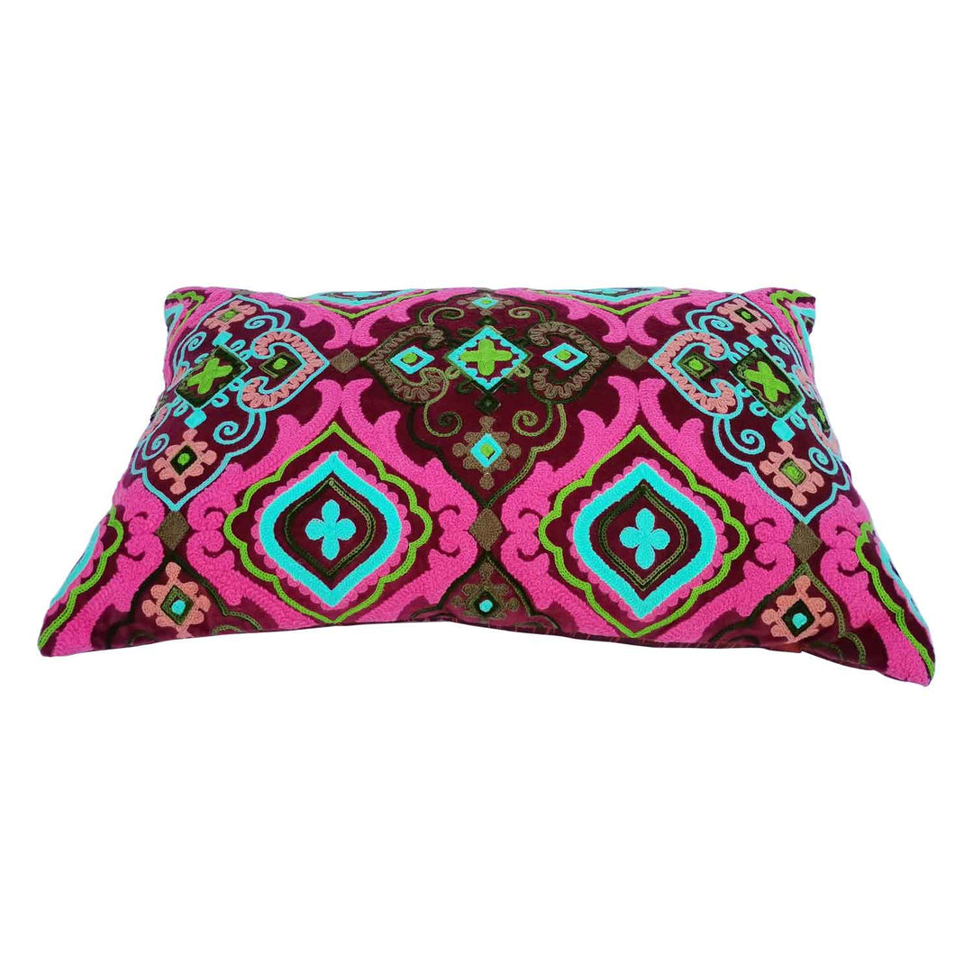Cojín de terciopelo Mandala Lola