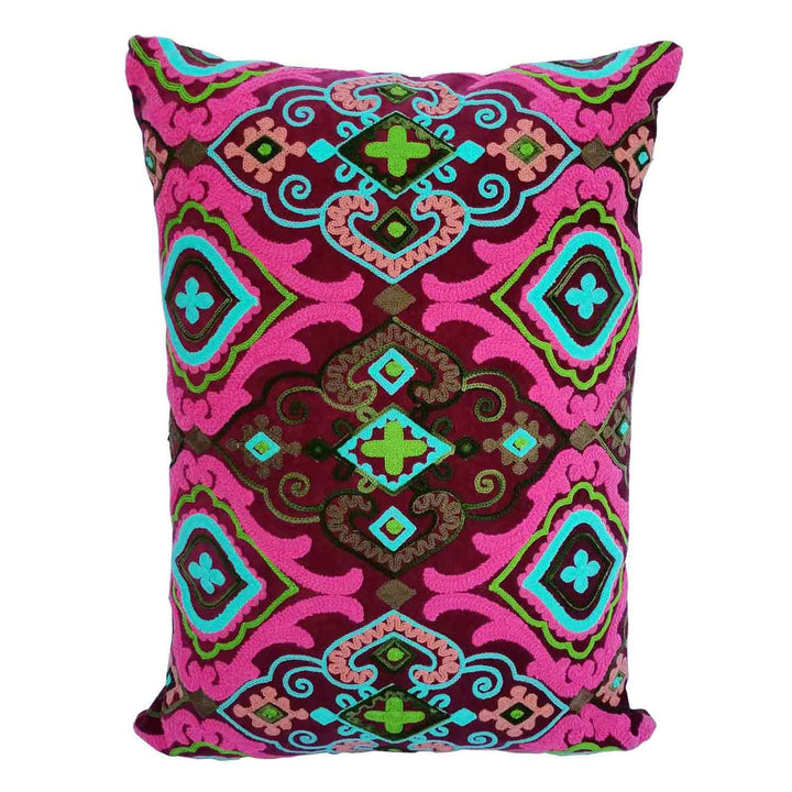 Cojín de terciopelo Mandala Lola