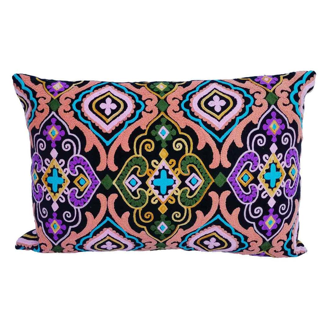 Cojín de terciopelo Mandala Lola