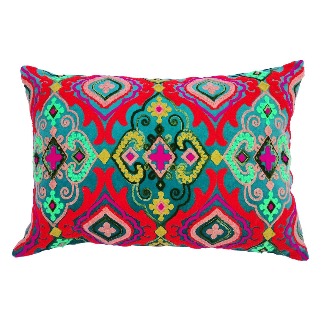 Cojín de terciopelo Mandala Lola
