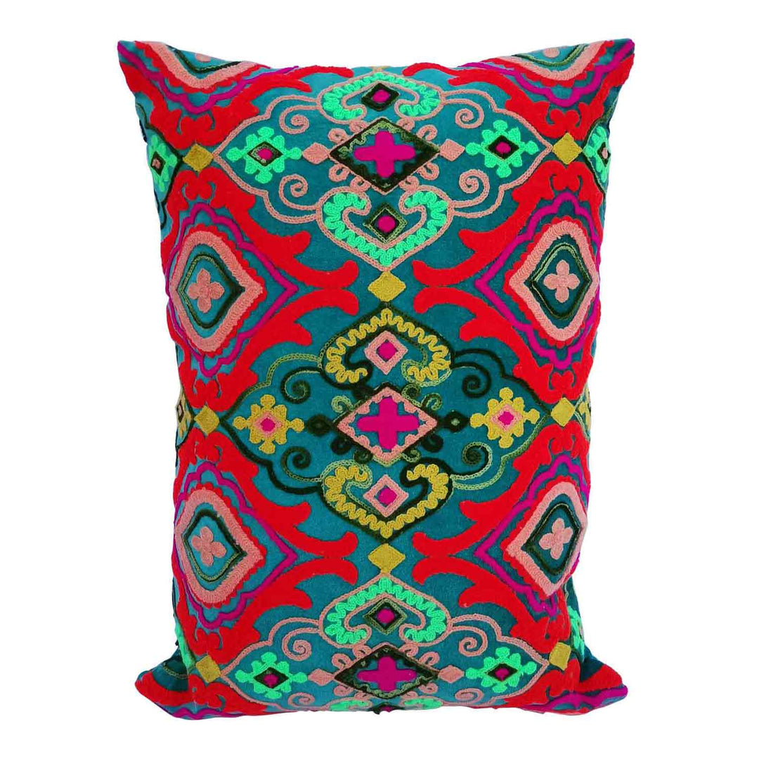 Cojín de terciopelo Mandala Lola