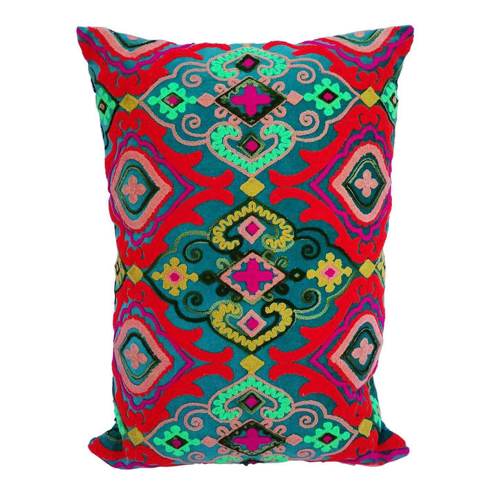 Cojín de terciopelo Mandala Lola