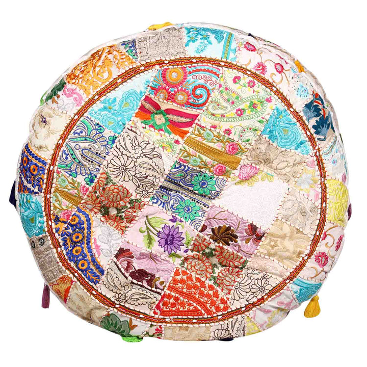 Cojín de yoga patchwork Lali grande