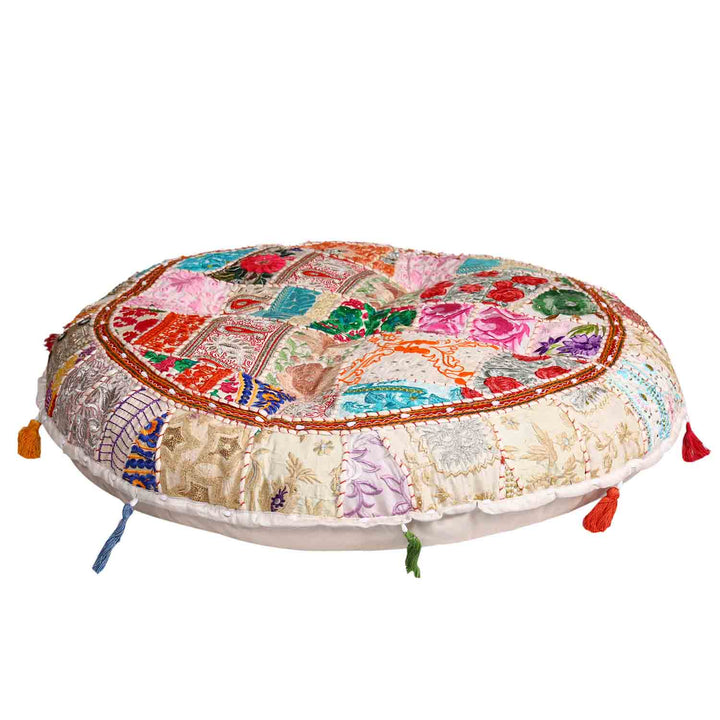 Cojín de yoga patchwork Lali grande