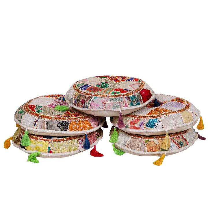 Cojín de yoga patchwork Lali grande