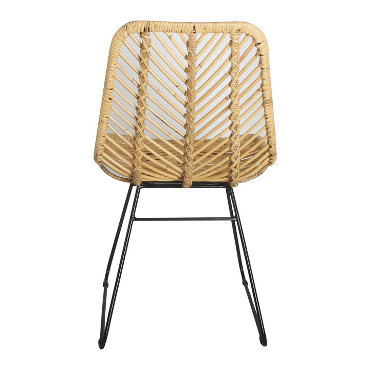 Silla de ratán Jakarta natural