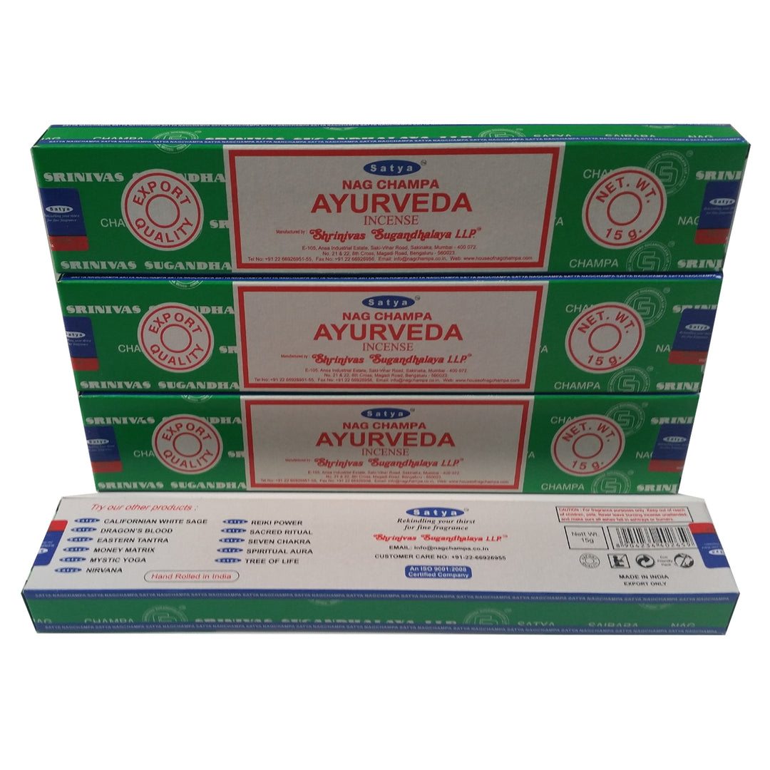 Incienso Satya Ayurveda Caja Grande