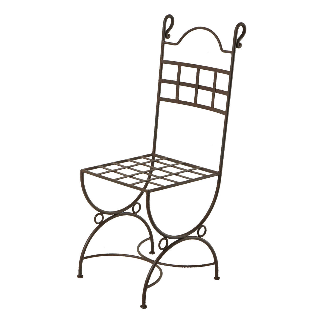 Silla de hierro forjado Nabil