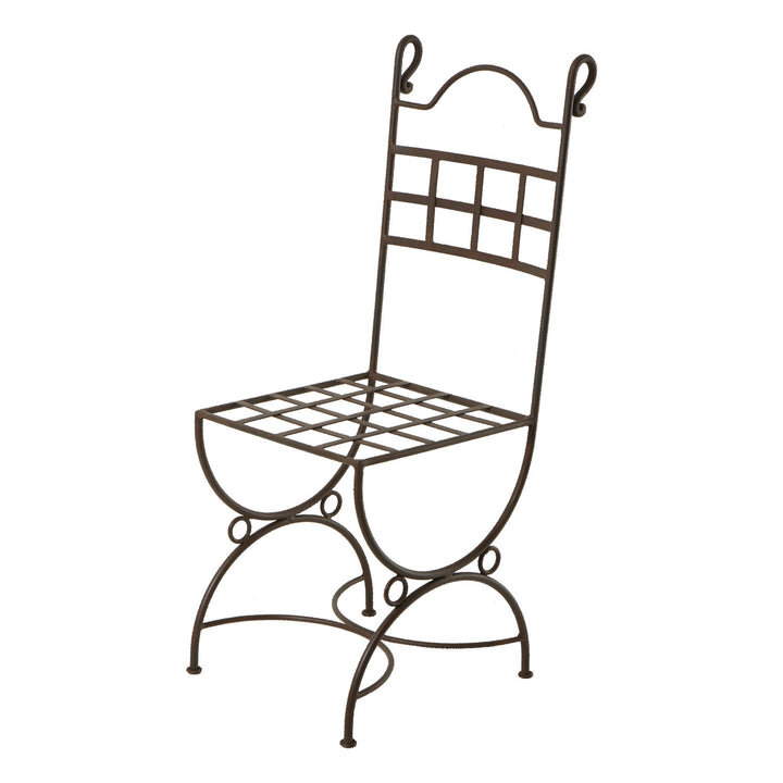 Silla de hierro forjado Nabil