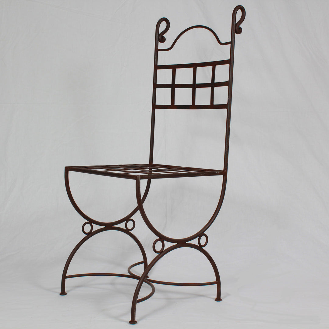 Silla de hierro forjado Nabil