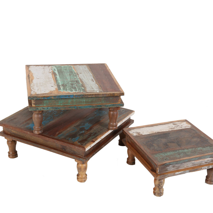 Mesa Shabby Chic Siera, juego de 3