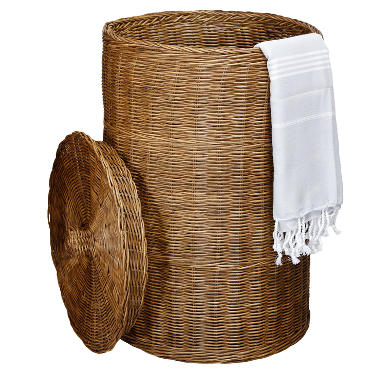 Cesta de almacenamiento con tapa – 75 l