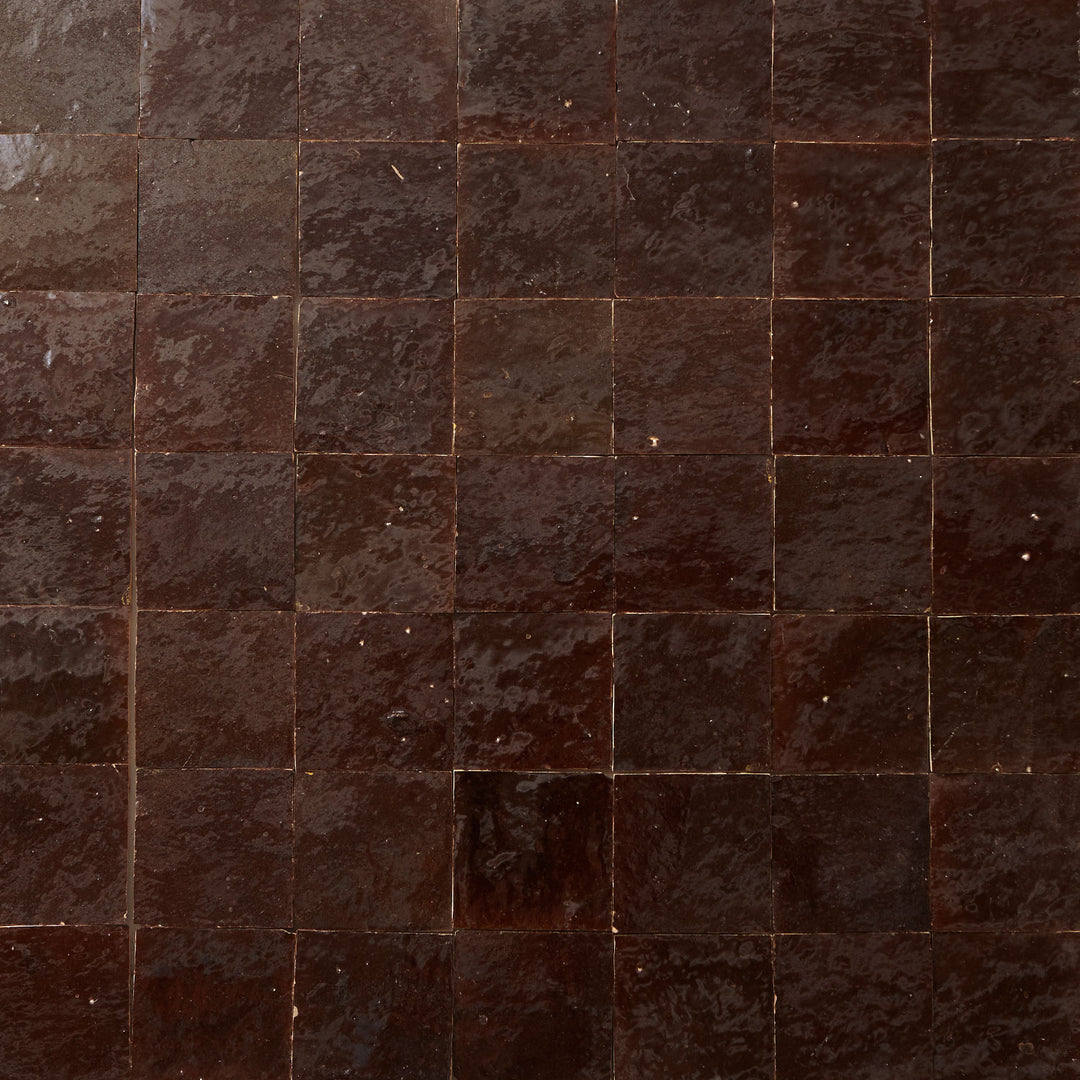 Azulejos Zellige marrones