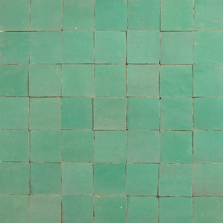 Azulejos Zellige verde claro