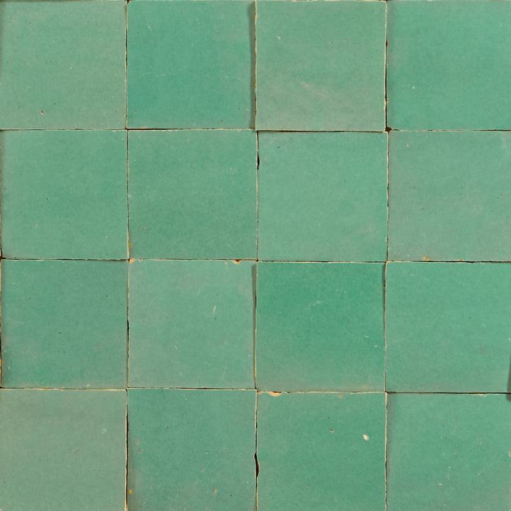 Azulejos Zellige verde claro