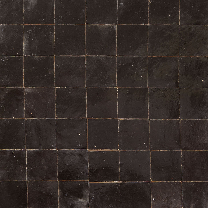 Azulejos Zellige negros